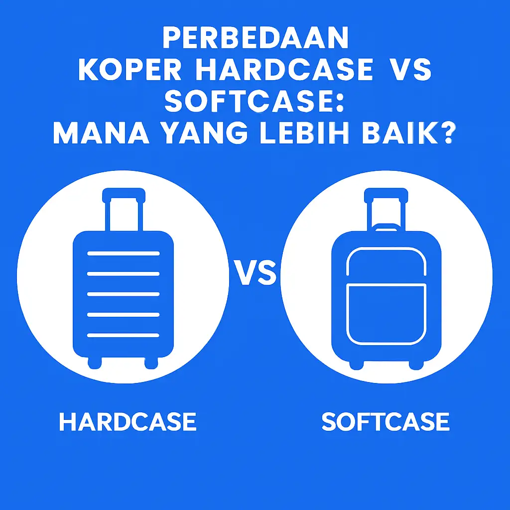 Perbedaan Koper Hardcase vs Softcase: Mana yang Lebih Baik?