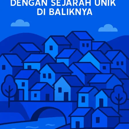 Kampung Warna-warni dengan Sejarah Unik di Baliknya