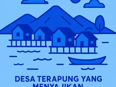 Desa Terapung yang Menyajikan Pemandangan Menakjubkan